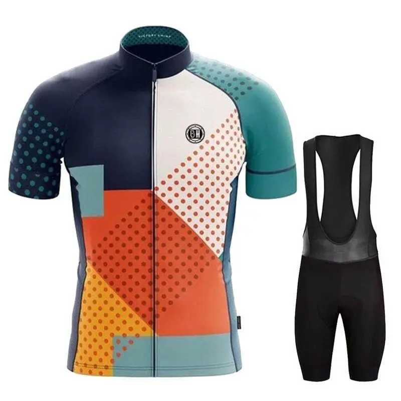 Cycling shorts new cycling clothing short sleeve set summer road jersey quick dry breathable cycling shirt