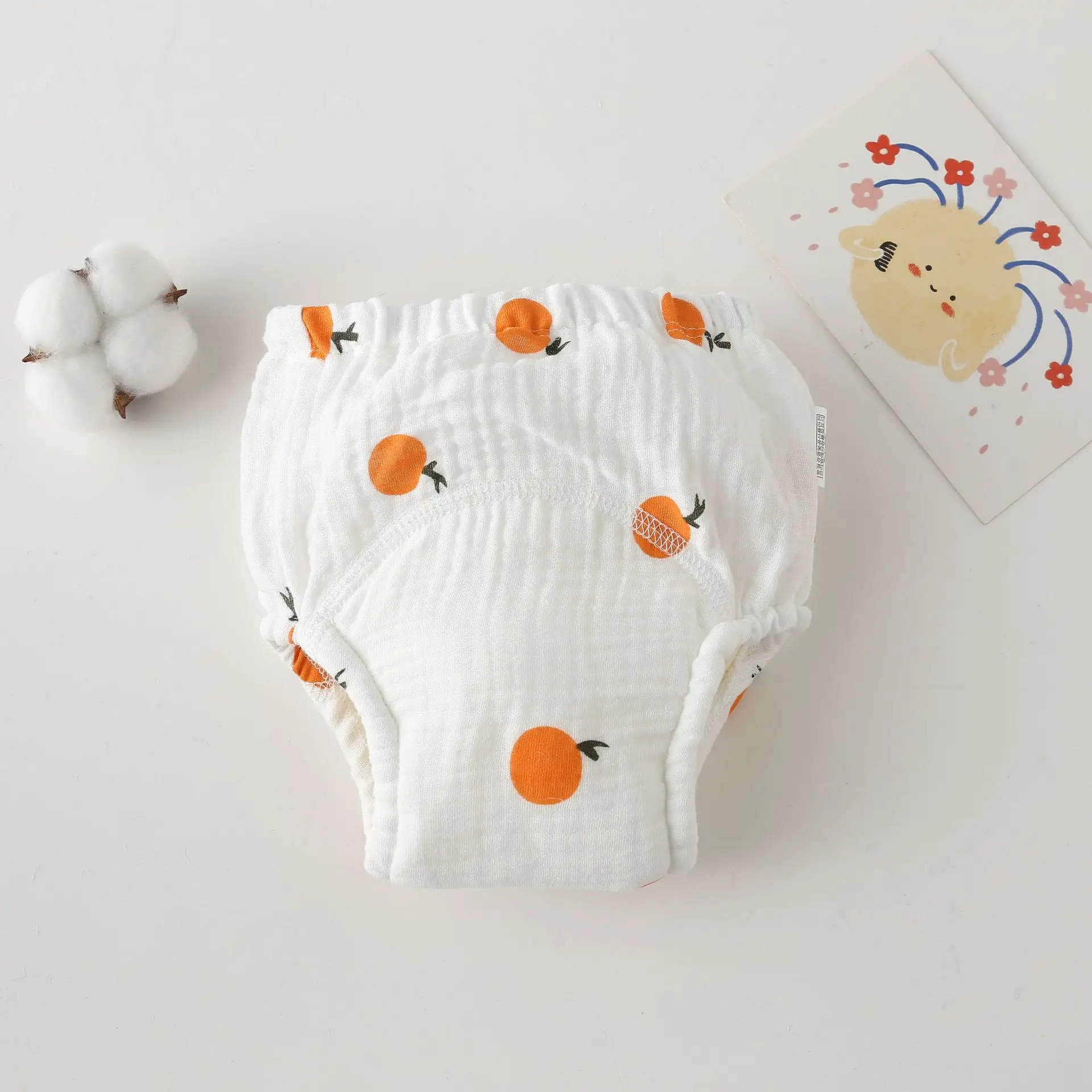 Cotton Baby Waterproof Reusable Training Shorts and Nappies