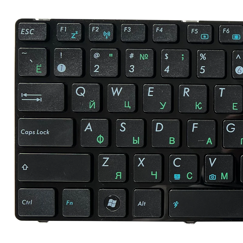 Teclado Russo para Asus Preto Novo K52 K52f K52de K52d K52jb K52jc K52je K52j K52jr K52n A72 A72f A72j N50 N50v - Imagem 3