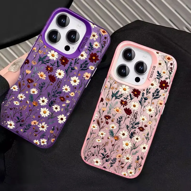 Chic Daisy Flower Design Hard IMD Phone Case