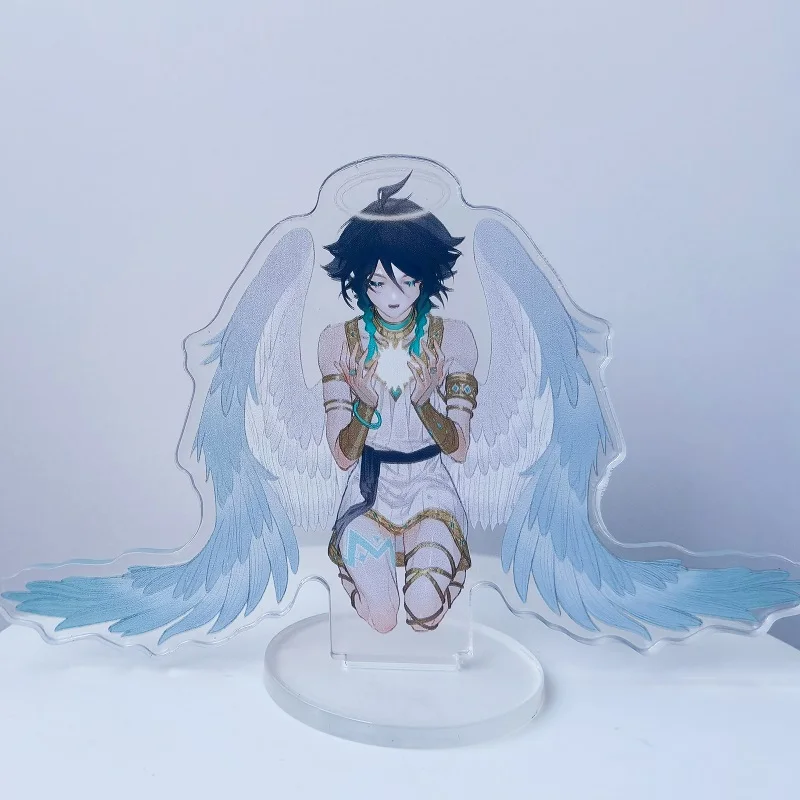 Anime Genshin Impacto Anjo Suporte Modelo Placa Mesa Decoração Xiao  Shikanoin Heizou Venti Kazuha Scaramouche Standee