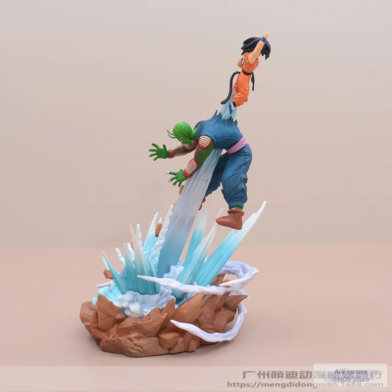 

25cm Dragon Ball Anime Figures DBZ Piccolo vs Son Goku Gk PVC Figurine Statue Collectible Model Decoration Ornaments Toys Gift