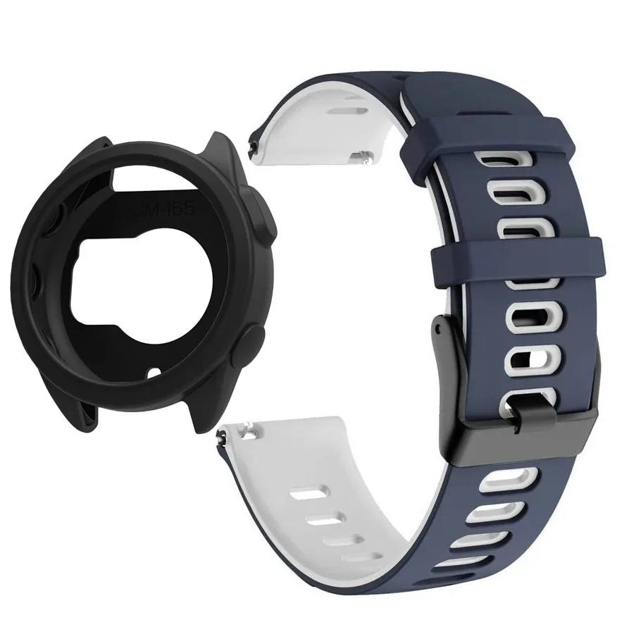 Silicone Sports Watch Band and Protective Cover Shell