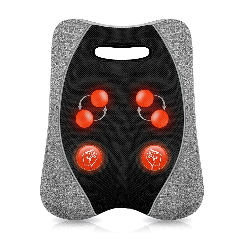 Dr Lee NCB6 massage pillow with head hot shoulders back neck vibrator infrared neck soft support travel massage pillow acupressure relieve massage cushion head neck foot back pillow mat set body pain spike pad yoga massage mat pillow