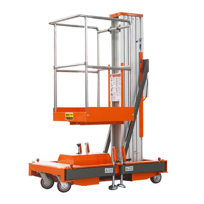 

Qiyun Kinglift vast telescopic elevator 10m aluminum alloy material AC power for shopping mall warehouse