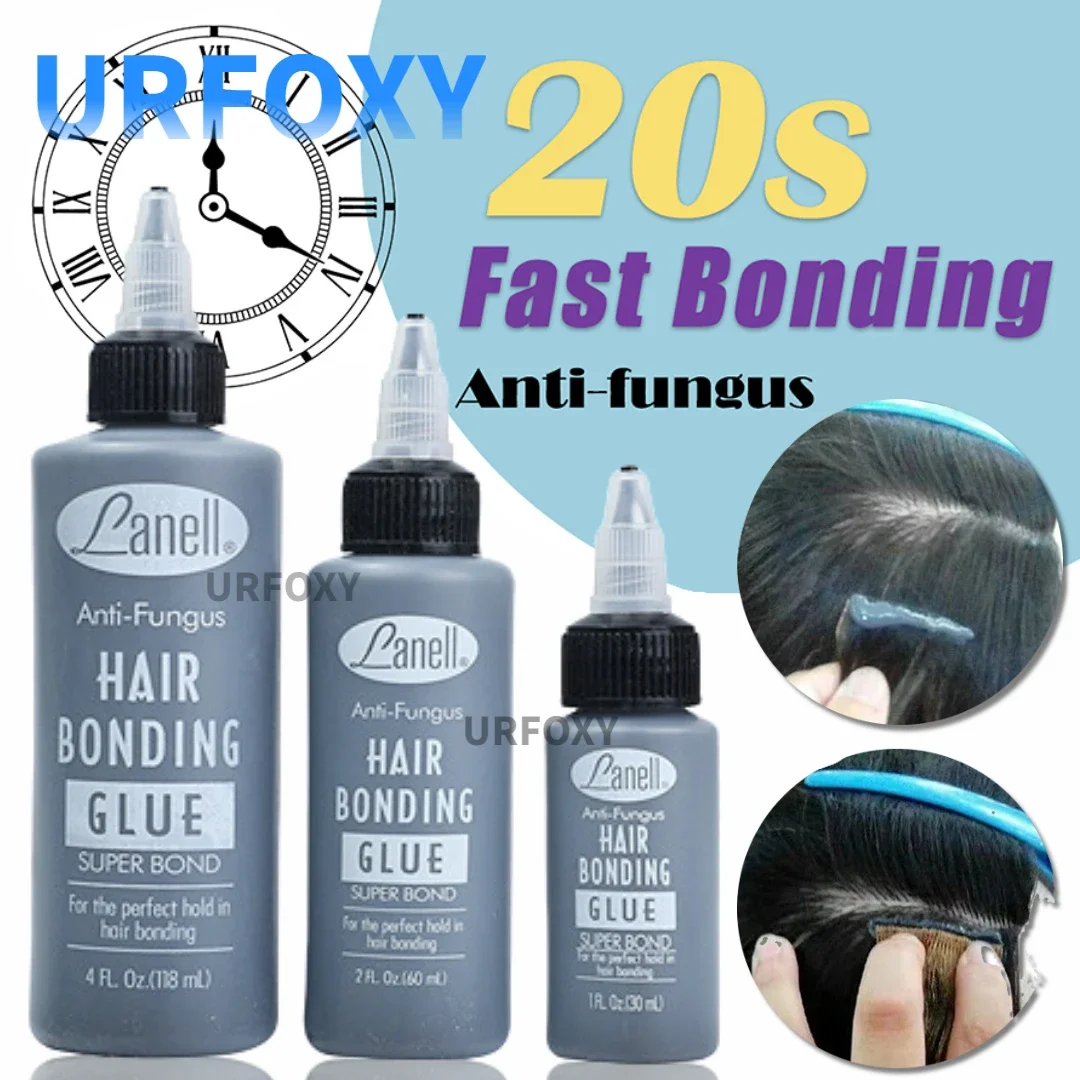 Salon Super Hair Bond Glue Anti-Fungus Waterproof Hair Extension Bonding Glue Colla Adesiva Per Ciglia Nere Solo Per Uso Professionale