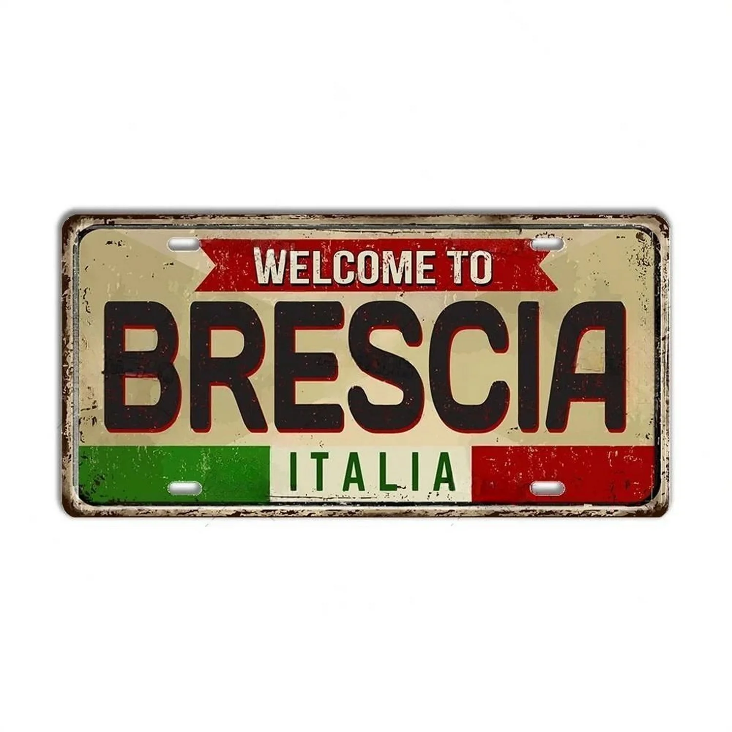 Targa Decorativa In Metallo Vintage Formato A5 | Cartello Retrò Per Bar E Pub | Idea Regalo Originale - 4