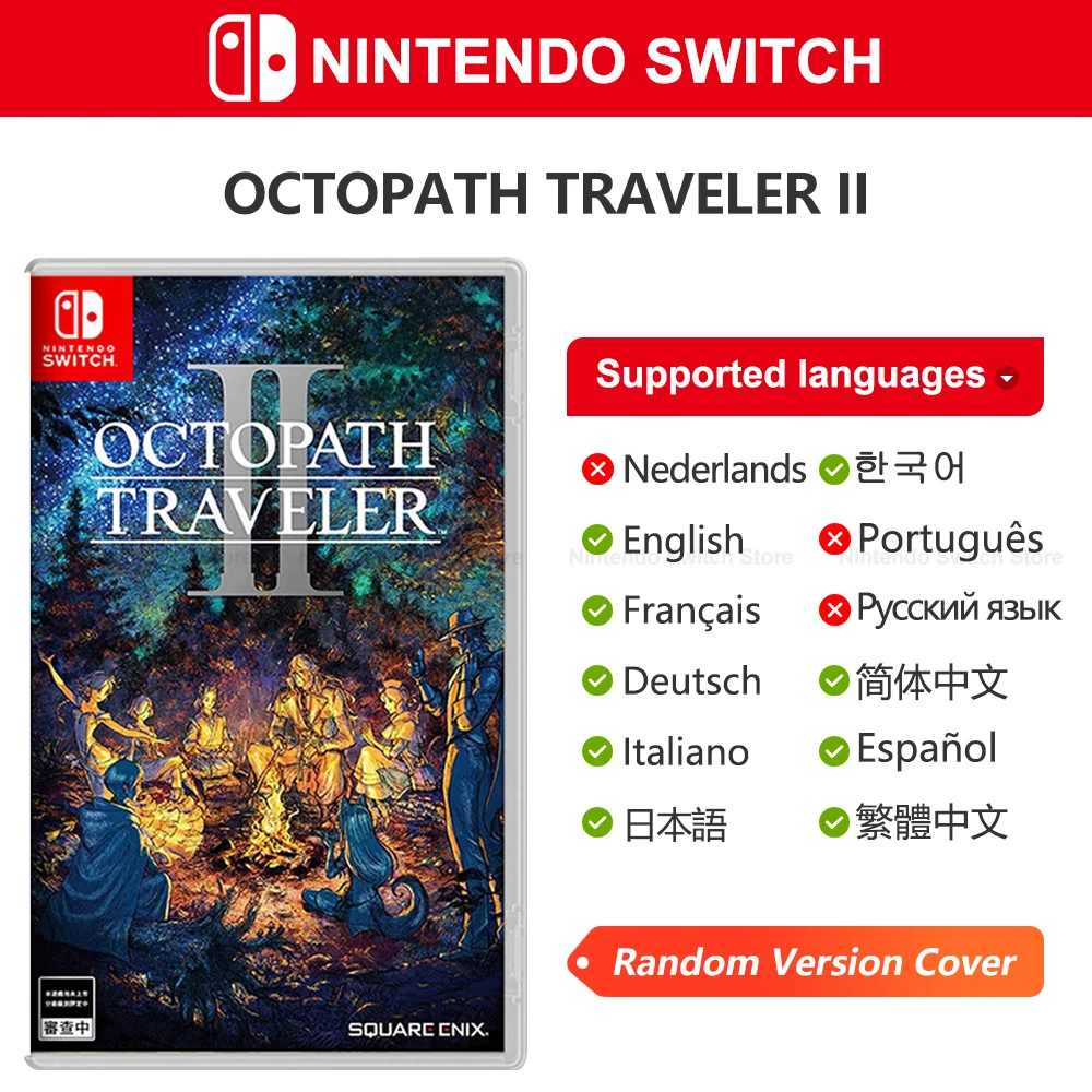 Octopath Traveler II ( Nintendo Switch ) BRAND NEW