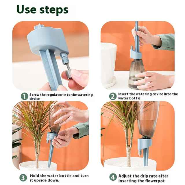 New Automatic Flower Watering Device Garden Adjustable Speed Dripping Watering Flower Pot Succulent Drip Irrigation Device 4