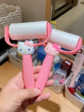 

Hello Kitty Portable Sticky Clothes Roller Tearable Sticky Hair Remover Cylinder Dust Brush Pet Sticky Hair Roller Hair Remover