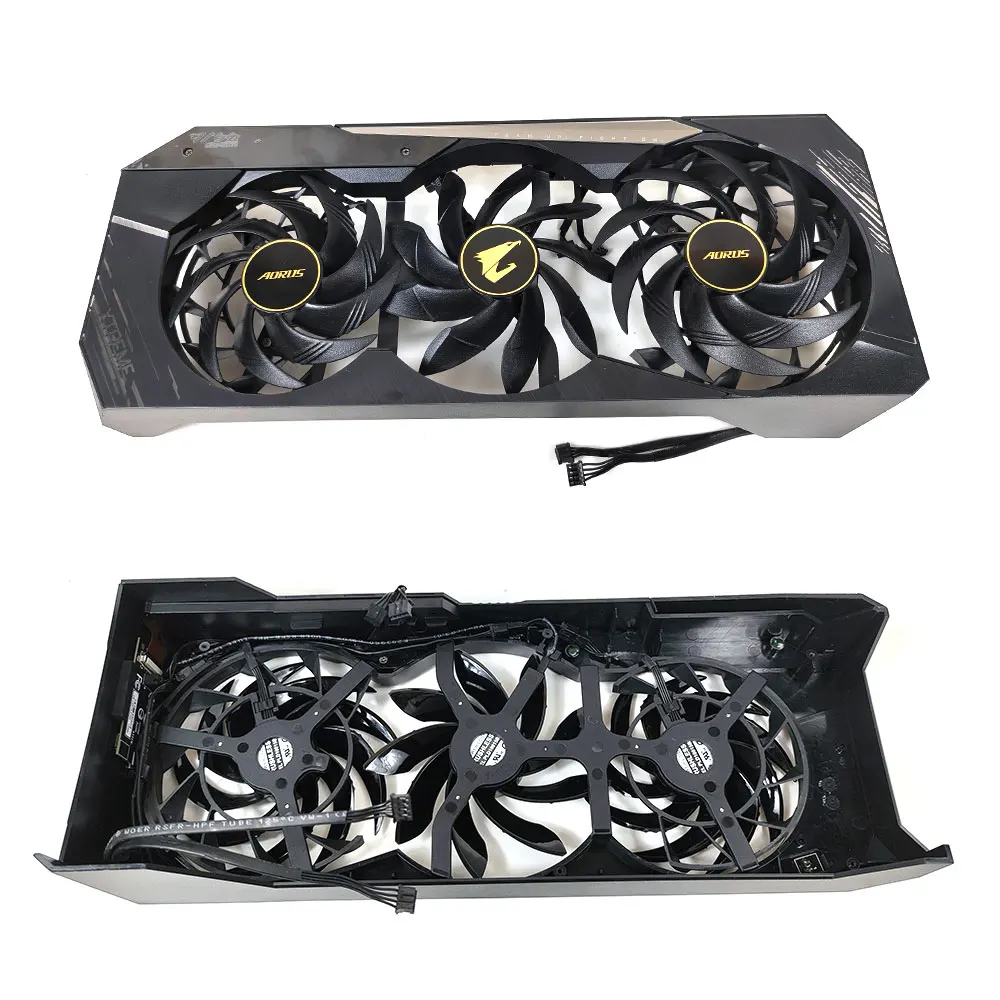 For Gigabyte AORUS GeForce RTX 3090 XTREME 24G Graphics Card Fan PLD10015B12H 0.55A 4Pin Gigabyte Cooling Fan Replacement