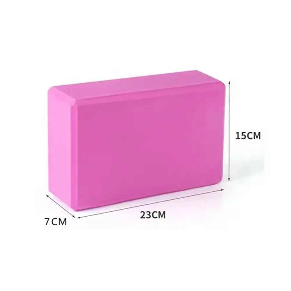 Yoga Bricks Foam Cushion Set for Enhanced Stretching & Body Shaping