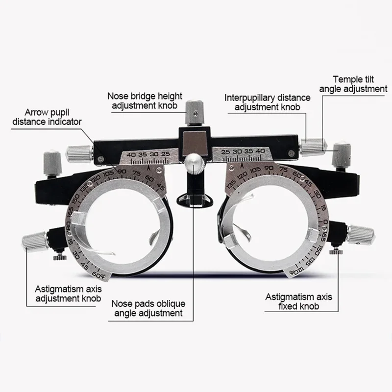 China new model Optical Trial frame Titanium trial lens frame Optical Oculus Trial Frame