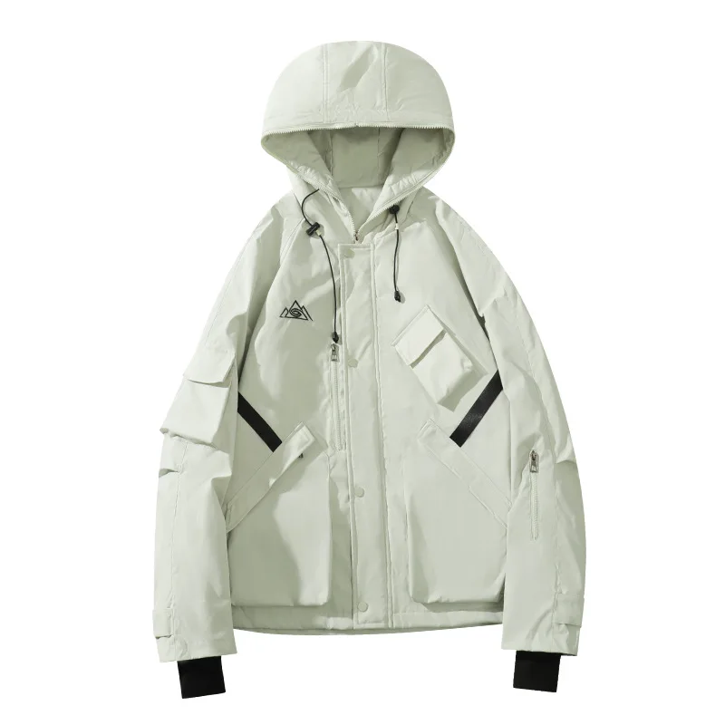 Winter New Windproof Waterproof Multi Pocket Ski Jacket Men Women Large Size Warm Jacket Coat Skiing Snowboarding Clothes