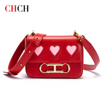 CHCH 2023 Design Luxury Women's Shoulder Bag Valentine's Day Limited Leather Shoulder Bag Limited Edition Of Honeymoon Travel