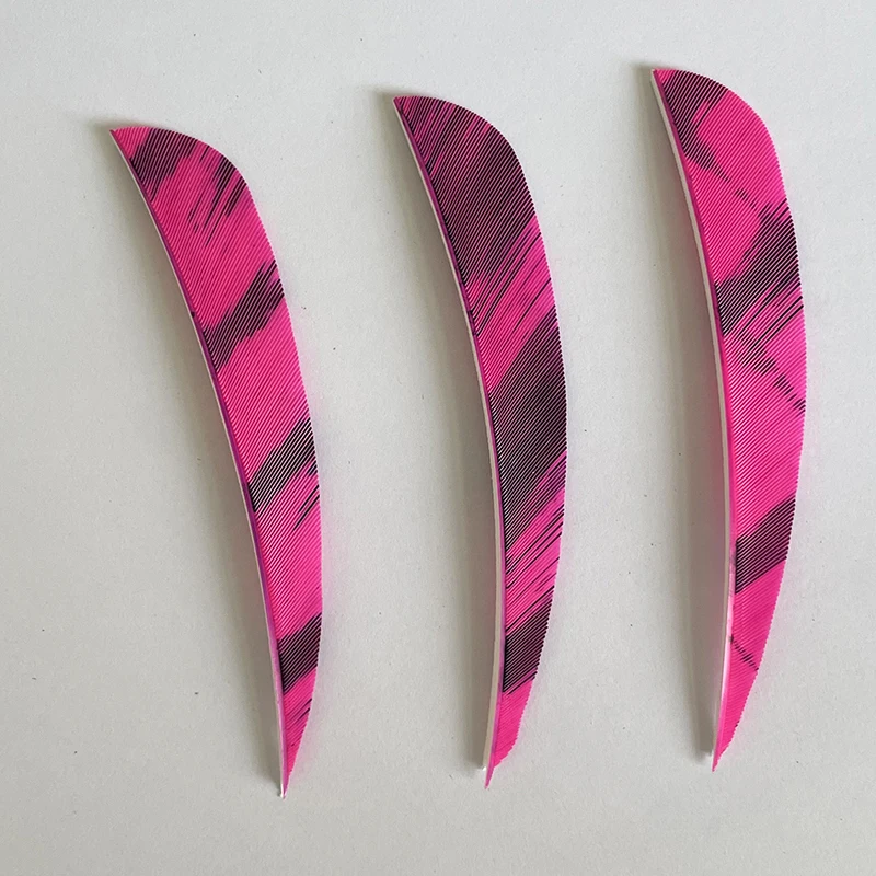 50Pcs 5 Inch Arrow Feather Fletching Archery Accessories Camo Color Right Wing Turkey Hunting Feathers DIY Accessories 6