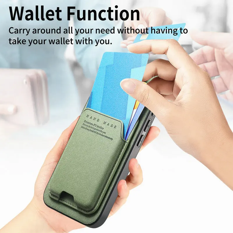 Luxury Leather Card Holder Phone Case