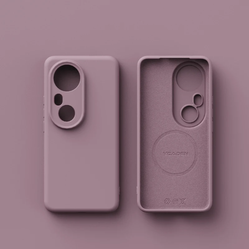 Magnetic Liquid Silicone Wireless Charging Case with Magsafe Matte Finish