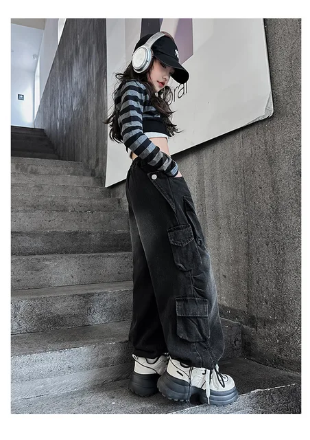 Baggy Jeans For Kids Jxmvoj Work Cargo Pants For Men Men's Baggy