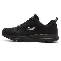 Skechers Men's Shoes, Sports Shoes, Mesh Breathable Walking Shoes, Outdoor Lightweight Wear-Resistant Low-Top Casual Shoes 8790230-Bbk