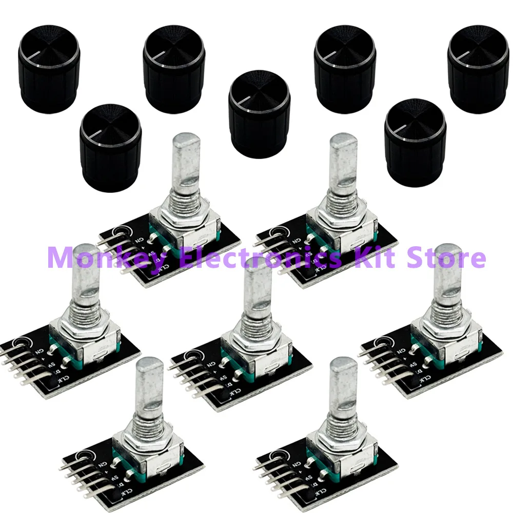 KY-040 360 Degrees Rotary Encoder Module 1 to 8 PCS With Knob Cap For R3 Board