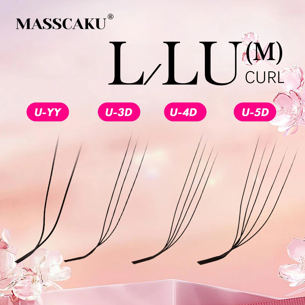 MASSCAKU U-Shaped Eyelash Extensions