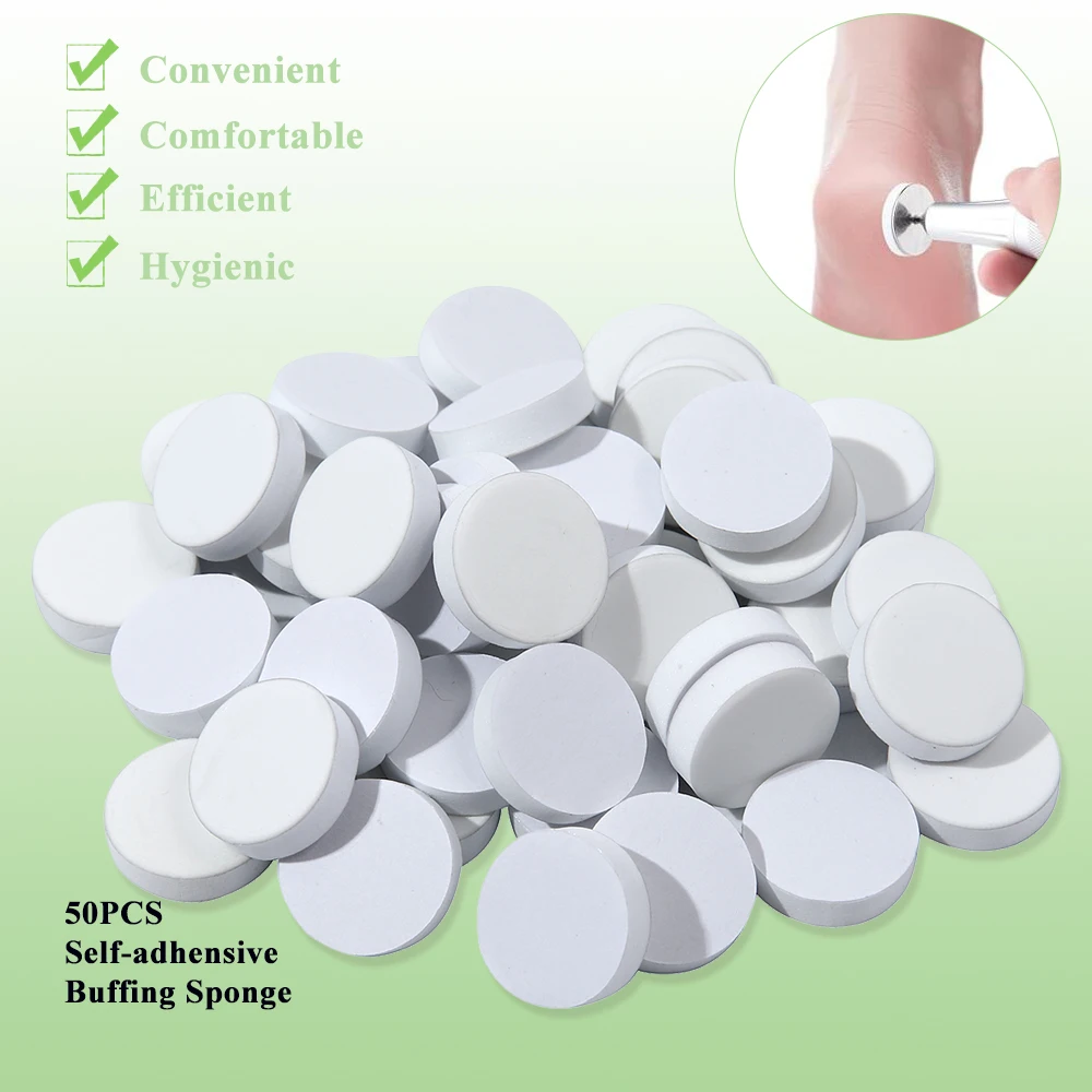 nail sanding discs 15/20/25mm Disc Polishing Sanding Replacement Spong For Electric Nail Drill Accessories Manicure Pedicure