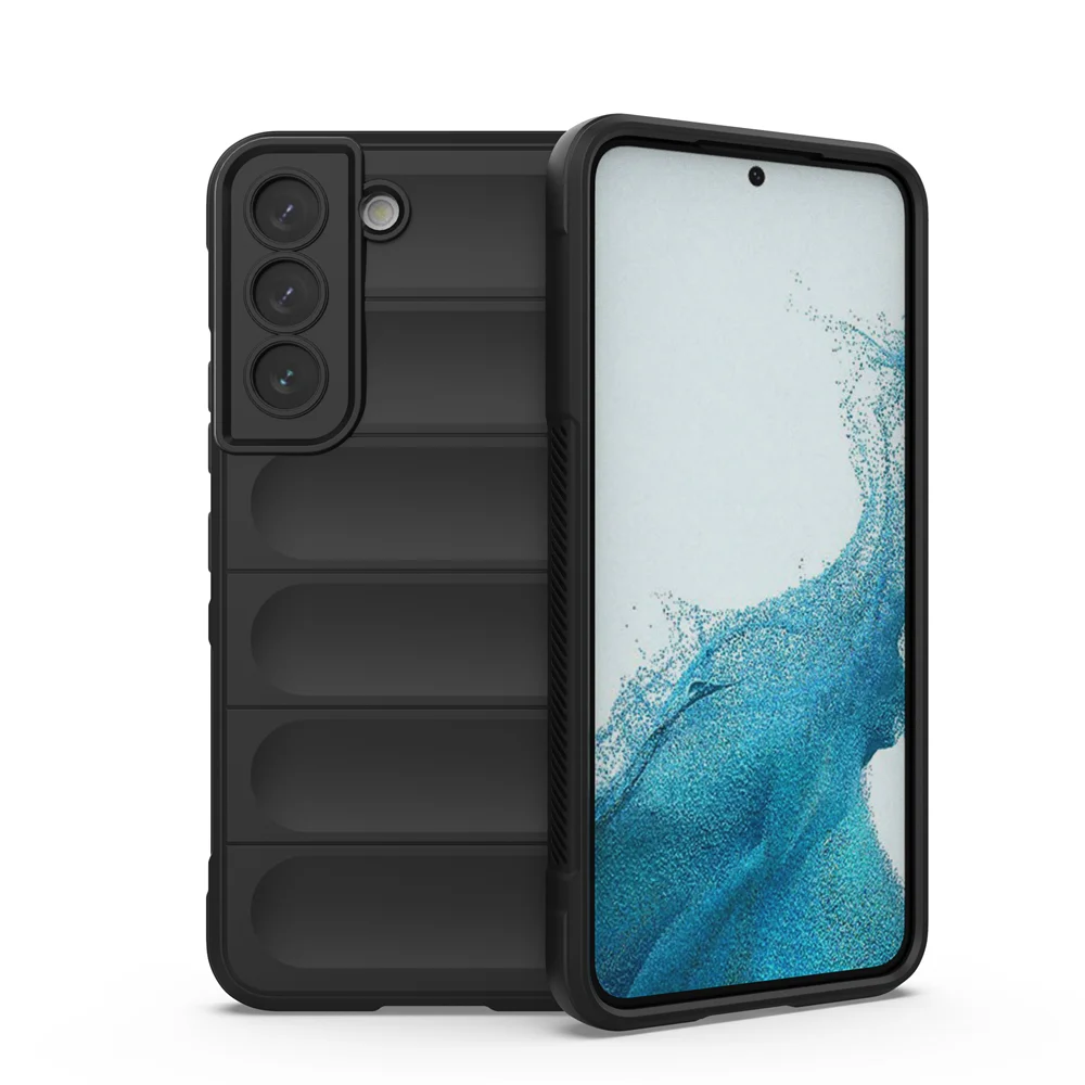 

Новый стиль, Чехол для Samsung Galaxy S22, Чехол для телефона, жидкий силикон, противоскользящий бампер, задняя крышка для Galaxy S22, Чехол