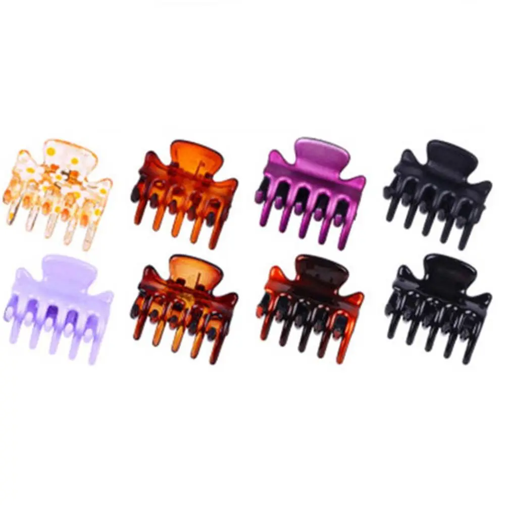 Simple Mini Gifts Plastic Women Fashion Crab Hair Clip Hair Clip Hair Claw Hair Clamps