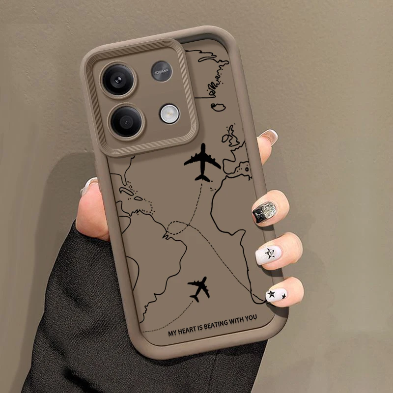 Weiche TPU-Hülle für Xiaomi Redmi Note 17 Pro Max 15 14 13 Pro Plus Note 14 15 5G Poco X6 14T 13T Pro mit Luftwege-Muster Handyhülle – Detail 6