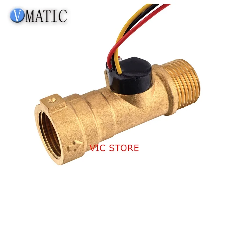 Water Pump Magnetic Brass Flow Switch Reed Sensor VCA568-2