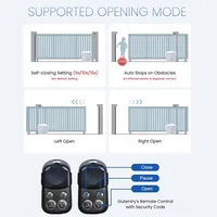 Sihao Automatic Gate Opener 800kg/1600kg Electric Sliding Gate Opener with Remote Complete Kit Hardware Security System Kit - Image 3