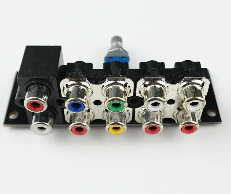 Audio Signal Switch Input Selection Board Rca 4 Ways Audio Source