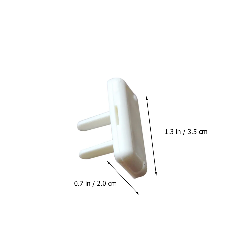Kit Socket Protection Cover Child Proof Outlet Baby Electrical Protector Corner White Plug