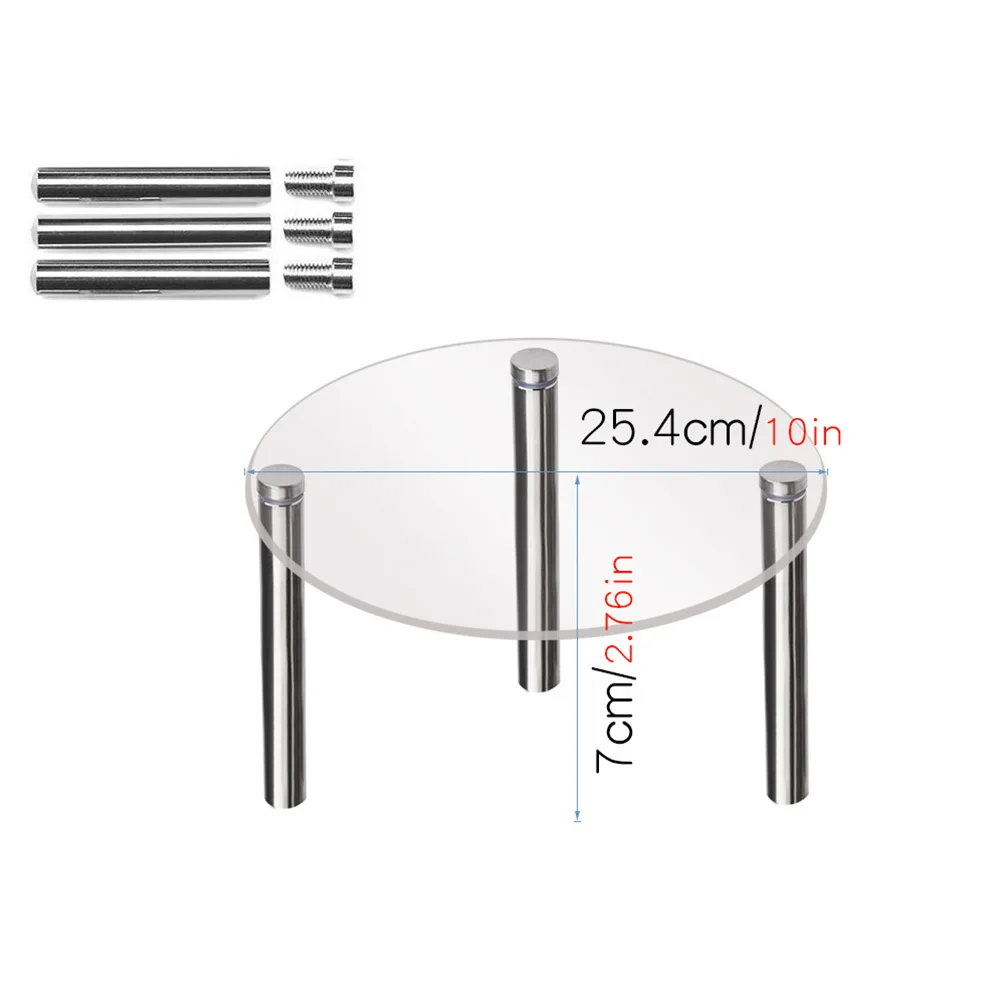 Acrylic Cake Stand Cake Holder Plate Cupcake Stand Dessert Table Display Set Cupcake Holder Plate Birthday Party Decoration