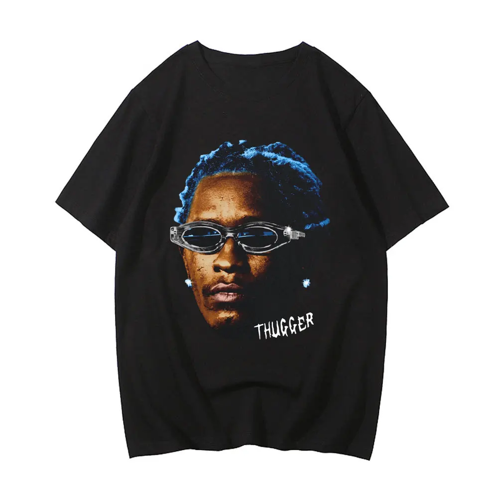 

Rapper Young Thug Graphic T Shirt Men Women Harajuku Hip Hop Street Style T-shirt High Quality Cotton Short Sleeve T Shirts Tops