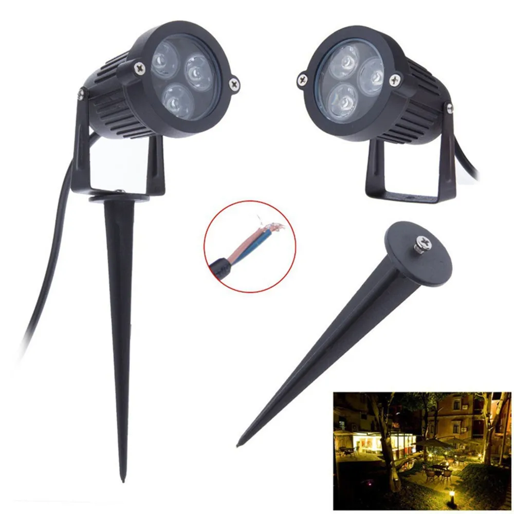 10Pcs/Lot 9W 12W 15W COB LED Lawn Garden Flood Light Outdoor Lighting Waterproof  Yard Patio Path Spotlight Lamp 220v 110V dc12V 3
