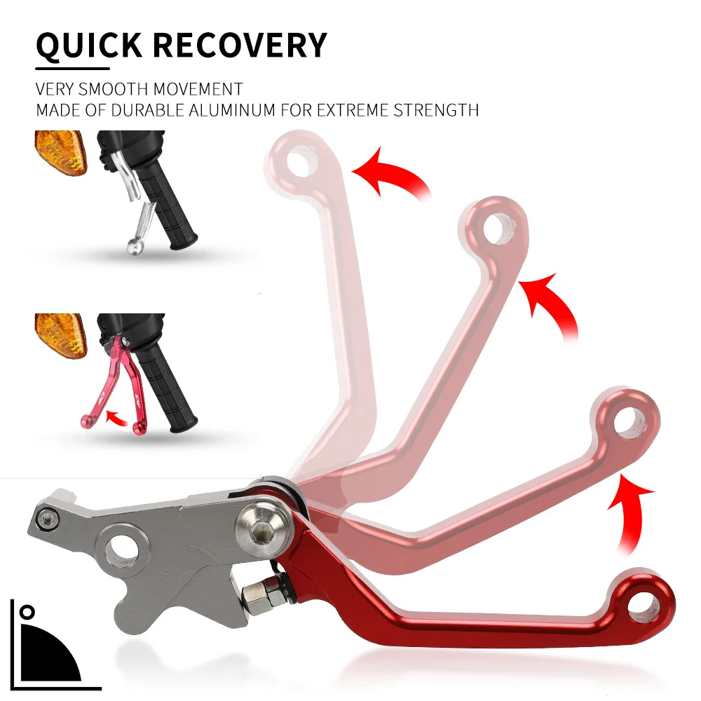 Enhanced CNC Pivot Foldable Brake and Clutch Levers