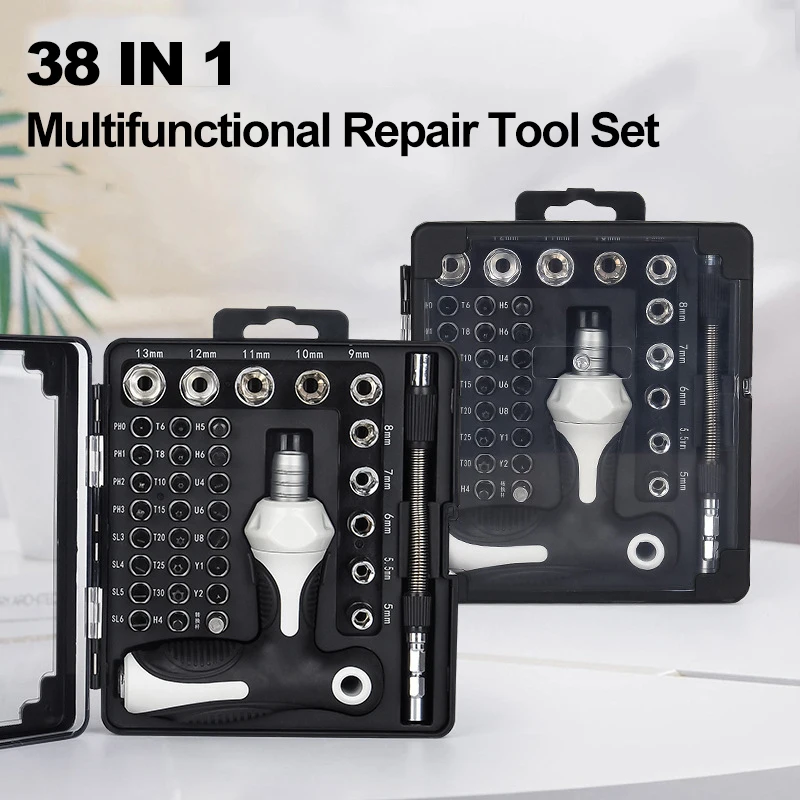 38-in-1-multifunctional-ratchet-screwdriver-set-household-socket-screw-batcher-repair-tool-professional-maintenance-disassembly