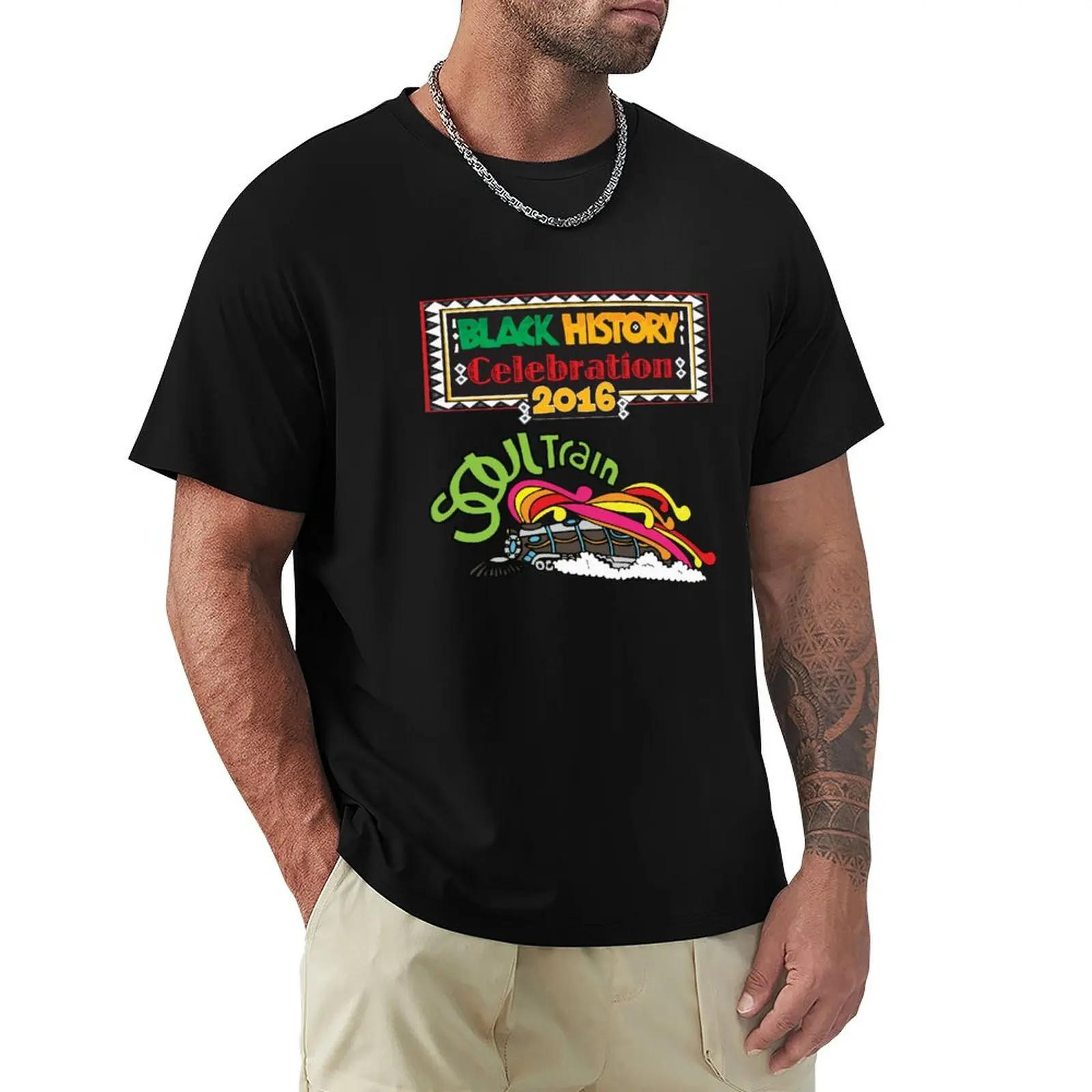 Soul Train Celebration T-shirt customs cute tops boys animal print mens champion t shirts