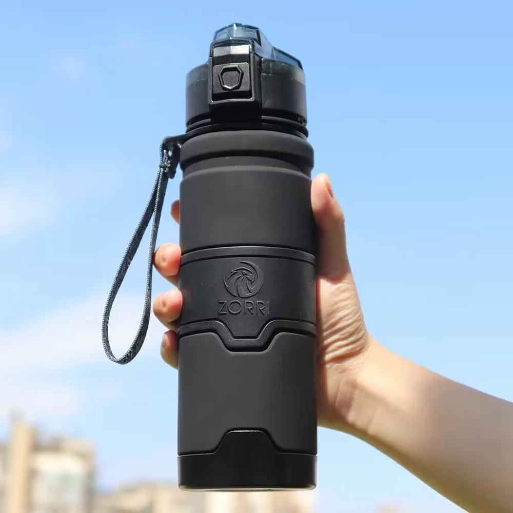 Sports Water Bottle 400/500/700/1000ml BPA Free Plastic Portable Leak-proof