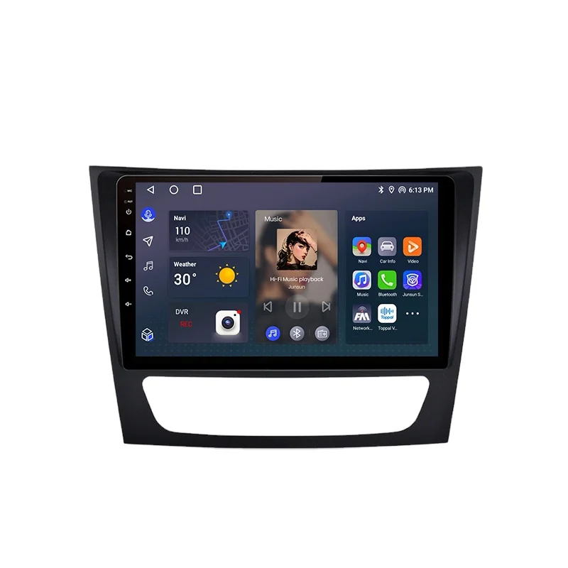 

Автомагнитола Junsun на Android для Mercedes Benz W211, E300, с GPS-навигацией, радио на Android для Mercedes Benz W211, E300, 2002-2011