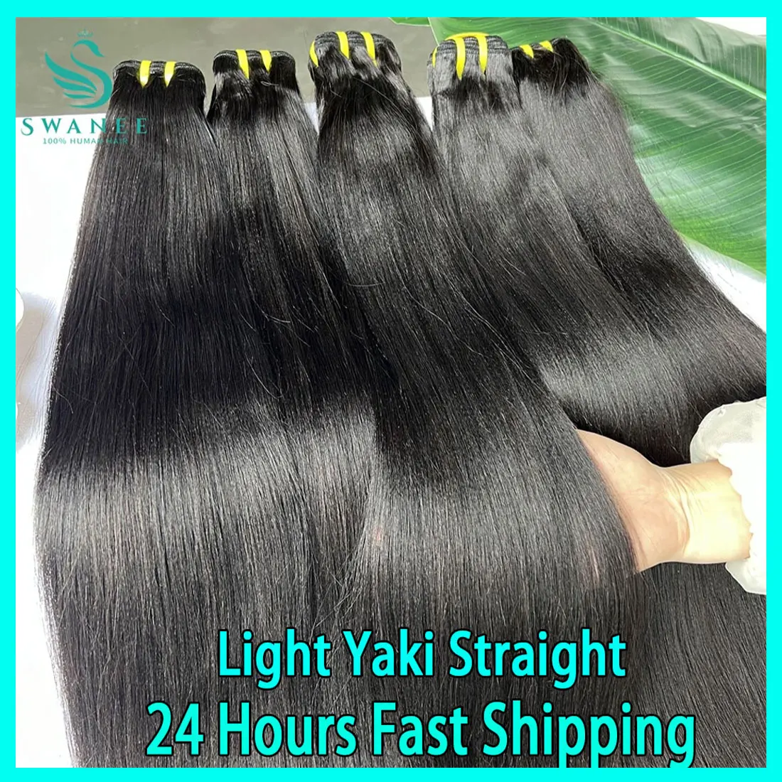 Light Yaki Straight 12A Vietnam 100% Unprocessed Human Hair Extensions Wholesale for Black Human Hair Weave Bundle Salon Supply