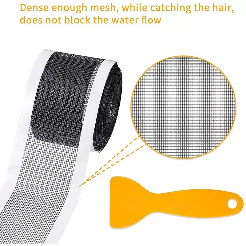 Description Picture 3 of itemFloor Drain Filter Screen Window Repair Paster Sewer Anti-blocking Strainer Stopper Drainage Mesh Hair Catchers Bathroom Tools