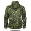Hiking Jackets Autumn Men's Camouflage Fleece Jacket Tactical Clothing 2024 Male Camouflage Windbreakers 4