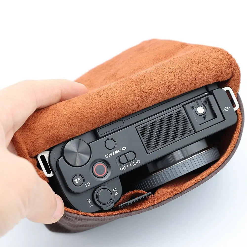 휴대용 카메라 가방 케이스 보관 파우치, 캐논 G7X III용,  ZV1 ZVE10 본체, 내부 11*7*4cm