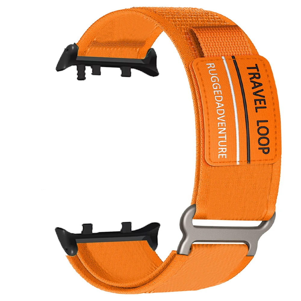 Nylon Loop Band Sport Bracelet with Soft Protector Film - Replaceable Accessories