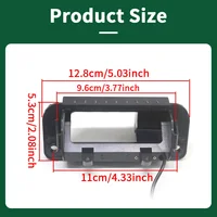 AHD1080P caméra de recul de voiture pour Mercedes Benz classe C C180 C200 C260 MB W204 S204 W212 caméra de recul étanche 4