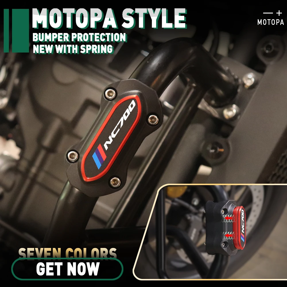 

Для Honda NC700 S/X NC700S NC700X с пружинным аварийным стержнем двигателя, защита Бампера, декоративный защитный блок для демонтажа NC700