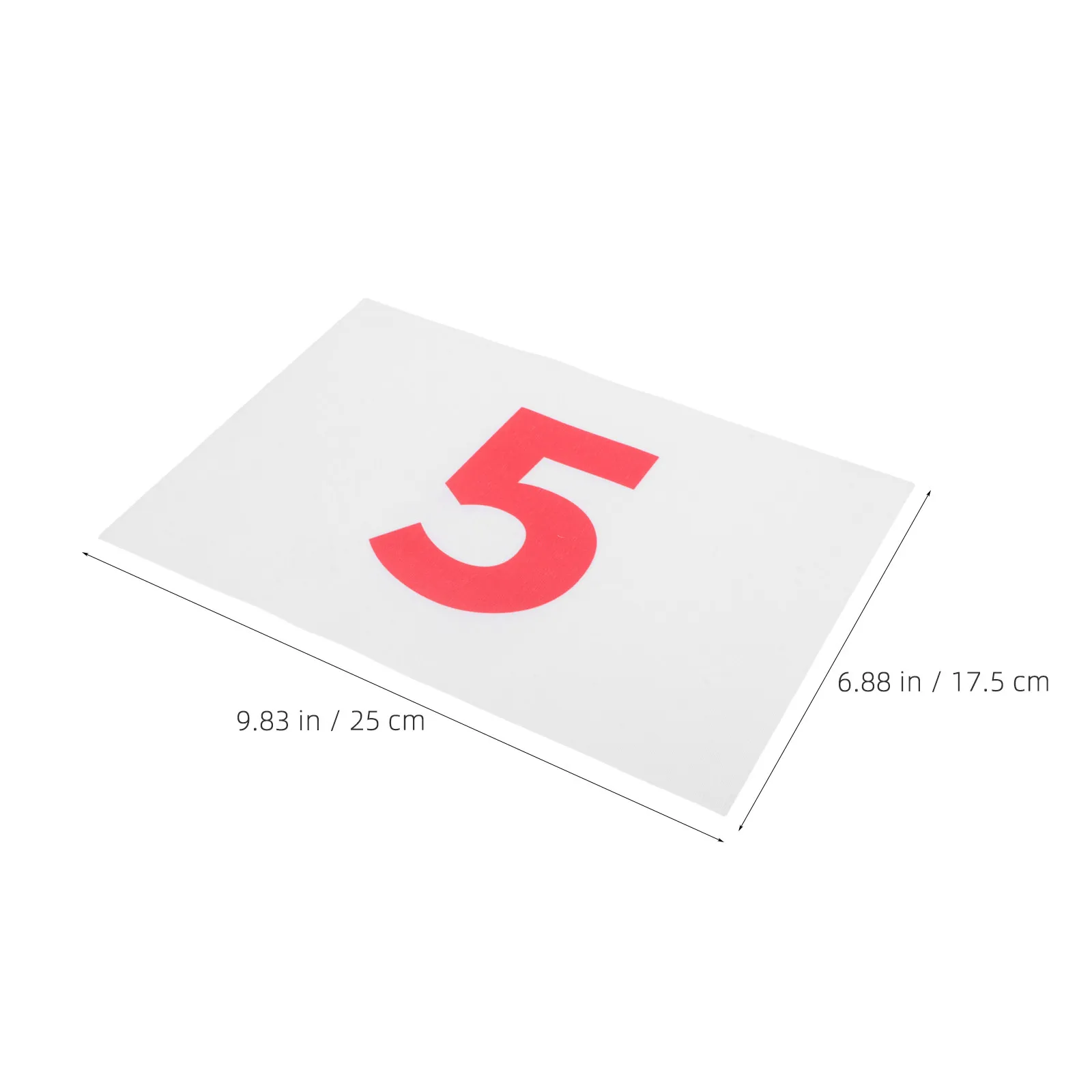 마라톤 사이클링 스포츠 이벤트를 위한 10Pcs 경량 레이스 빕스 재사용 가능한 내후성 러닝 빕 넘버